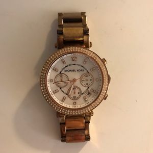 Gold Michael Kors Watch (Women’s)